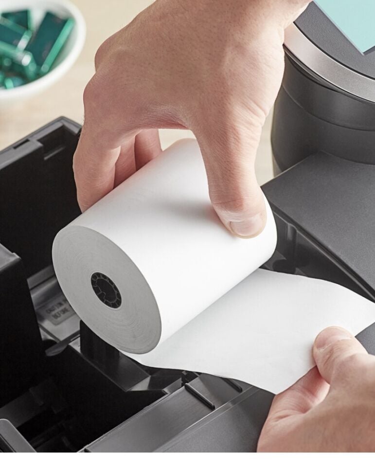 80x40m Termal Rulo Yazarkasa Yazıcı Adisyon Rulosu 80*40 termal rulo