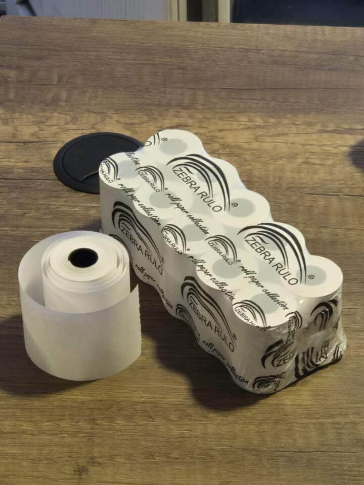 56x30m Pos Rulosu (56x50mm Çap) Yeninesil Yazarkasa Termal Rulo ZEBRA RULO (Üreticiden)