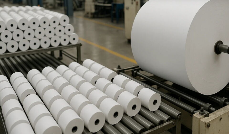 58x50m Akaryakıt Pompa Rulosu, Sıramatik Rulosu, 58x50 Zebra Rulo