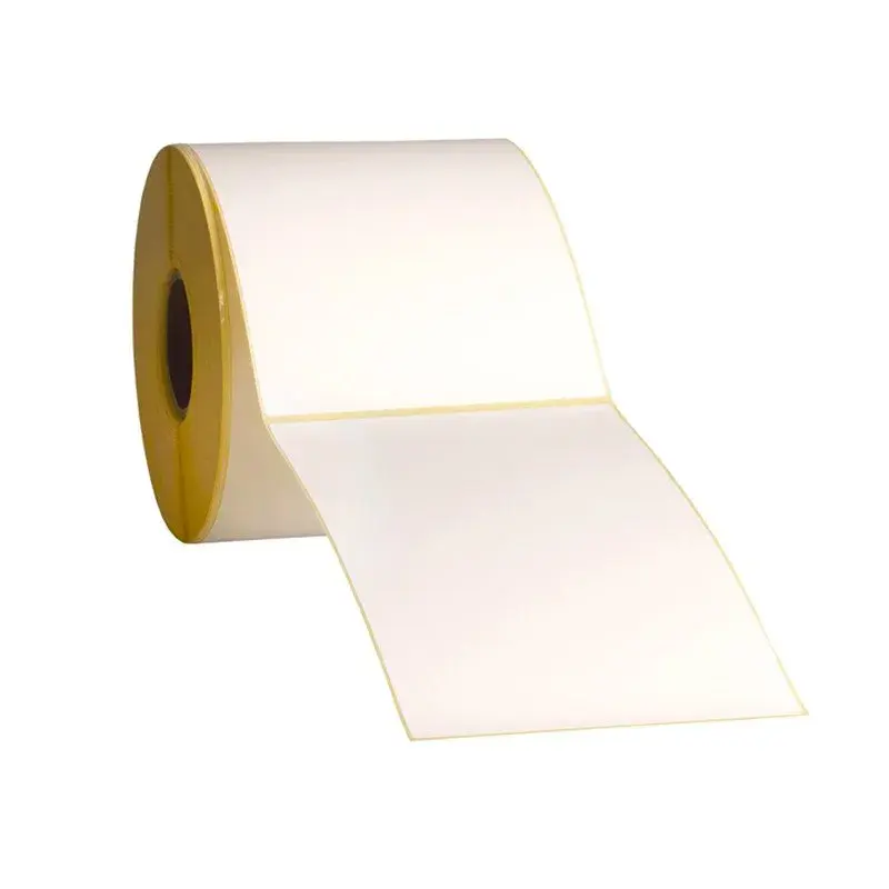 100x100 Termal Etiket 500 Sarım BEYAZ RENK | Kargo & Barkod Etiketi Uygun Fiyat 100*100 Termal etiket